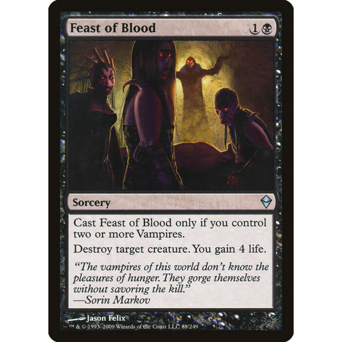 Magic: The Gathering Feast of Blood (088) Lightly Played