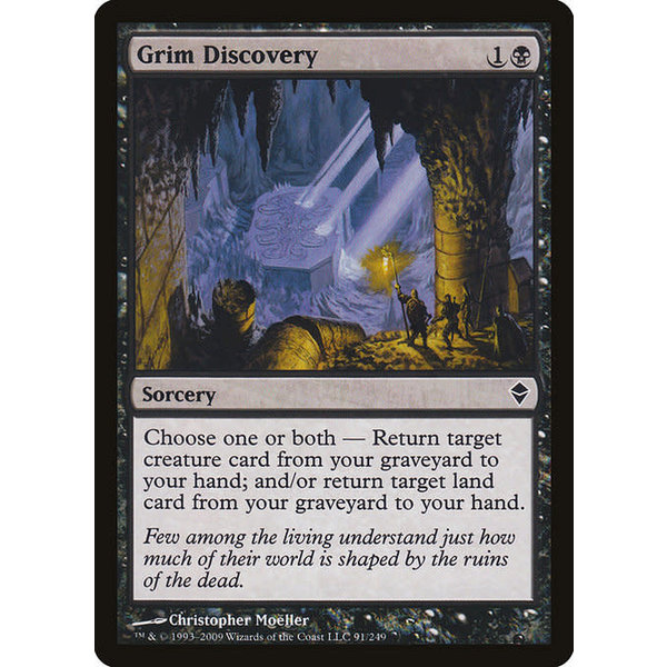 Magic: The Gathering Grim Discovery (091) Lightly Played
