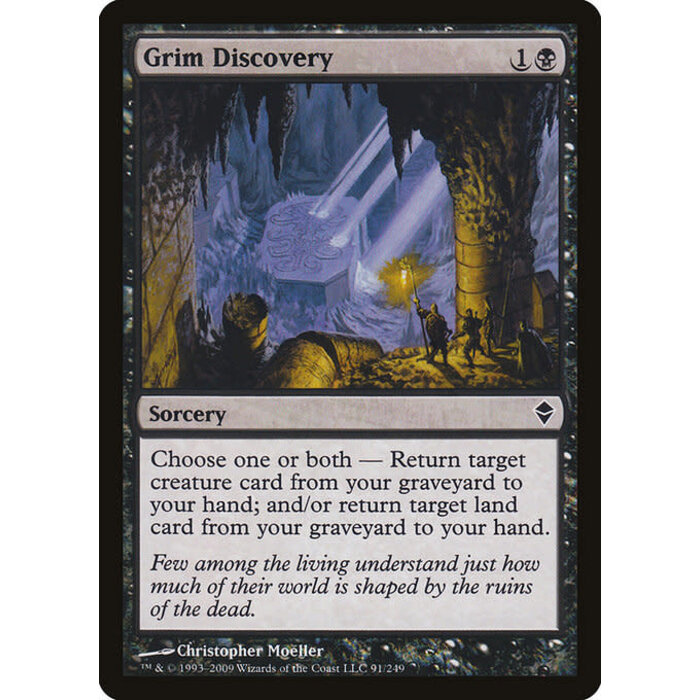Magic: The Gathering Grim Discovery (091) Lightly Played