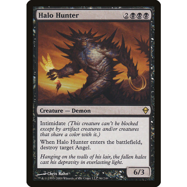Magic: The Gathering Halo Hunter (096) Moderately Played