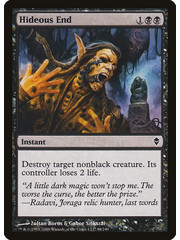 Magic: The Gathering Hideous End (098) Lightly Played