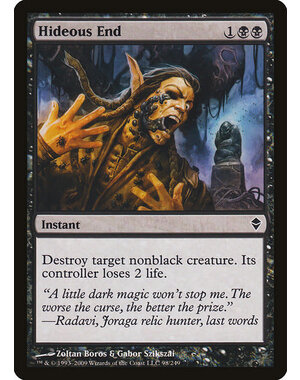 Magic: The Gathering Hideous End (098) Lightly Played