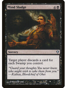 Magic: The Gathering Mind Sludge (102) Lightly Played