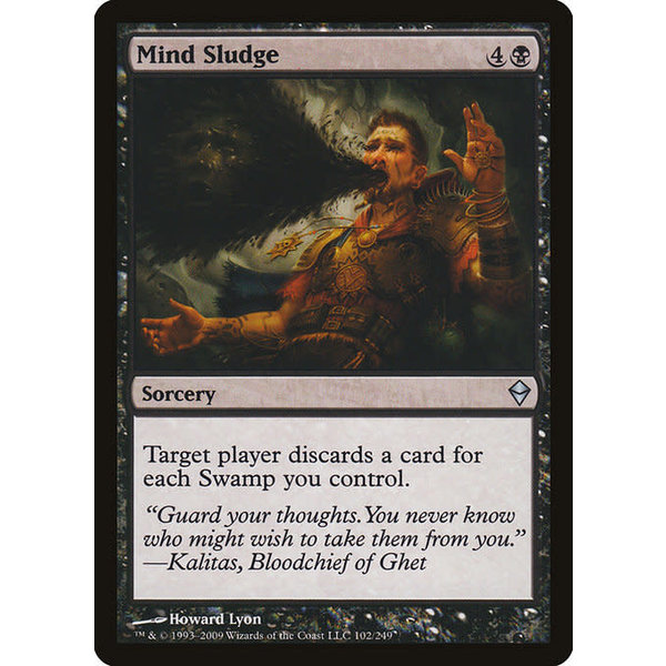 Magic: The Gathering Mind Sludge (102) Lightly Played