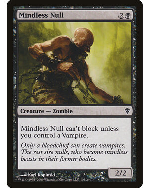 Magic: The Gathering Mindless Null (103) Lightly Played