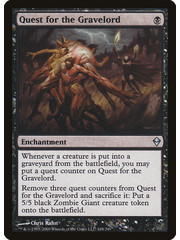 Magic: The Gathering Quest for the Gravelord (108) Moderately Played