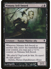 Magic: The Gathering Nimana Sell-Sword (106) Lightly Played