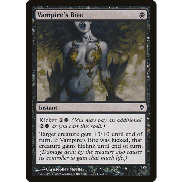 Magic: The Gathering Vampire's Bite (117) Moderately Played