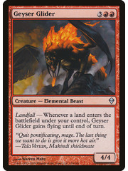 Magic: The Gathering Geyser Glider (124) Moderately Played