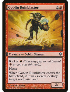 Magic: The Gathering Goblin Ruinblaster (127) Moderately Played