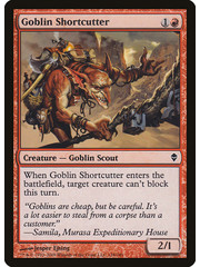 Magic: The Gathering Goblin Shortcutter (128) Moderately Played