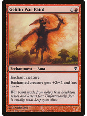 Magic: The Gathering Goblin War Paint (129) Moderately Played