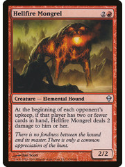 Magic: The Gathering Hellfire Mongrel (130) Moderately Played