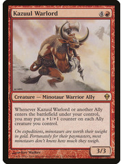 Magic: The Gathering Kazuul Warlord (134) Moderately Played