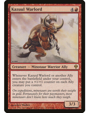 Magic: The Gathering Kazuul Warlord (134) Moderately Played