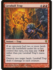 Magic: The Gathering Lavaball Trap (135) Moderately Played