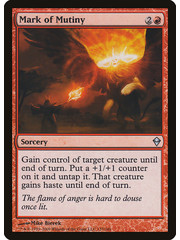 Magic: The Gathering Mark of Mutiny (137) Moderately Played