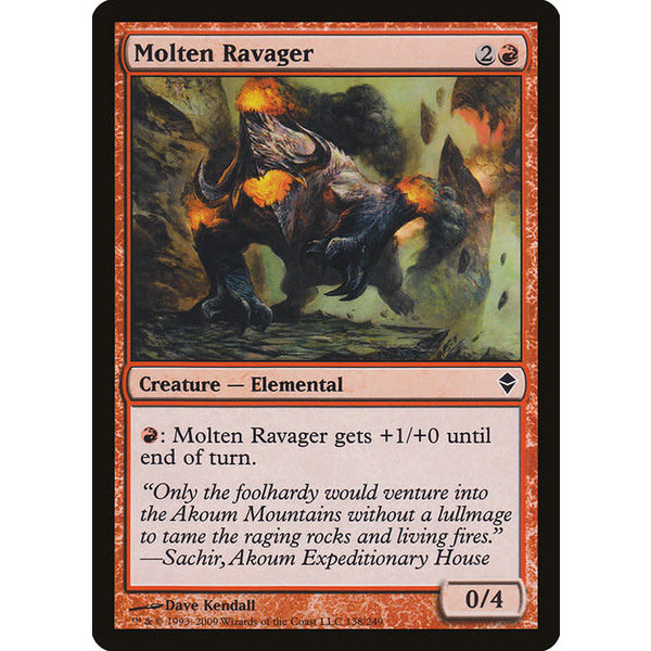 Magic: The Gathering Molten Ravager (138) Lightly Played