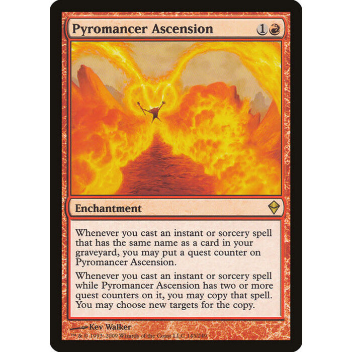 Magic: The Gathering Pyromancer Ascension (143) Moderately Played