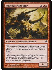 Magic: The Gathering Ruinous Minotaur (145) Moderately Played