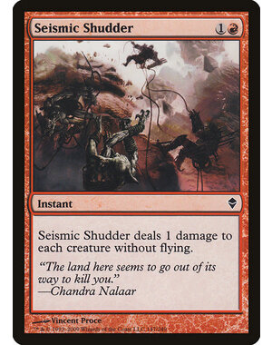 Magic: The Gathering Seismic Shudder (147) Moderately Played