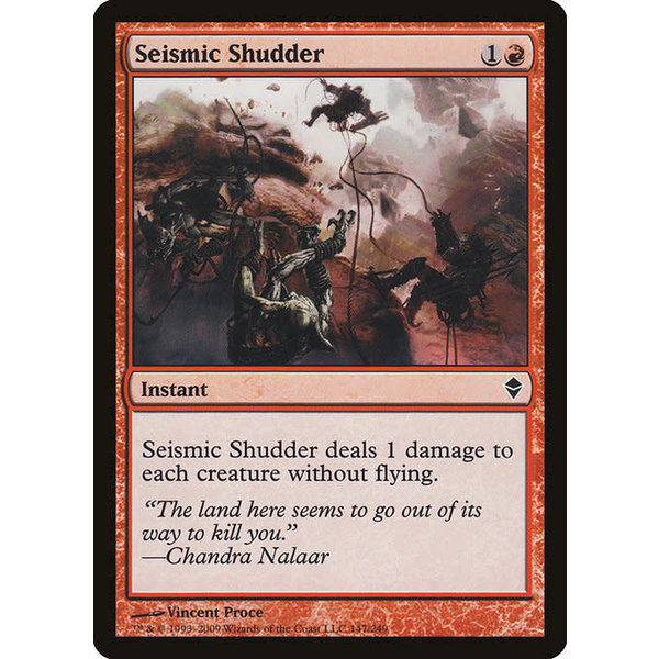 Magic: The Gathering Seismic Shudder (147) Moderately Played