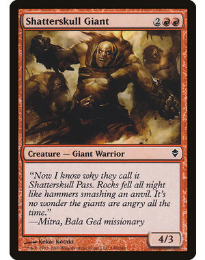 Magic: The Gathering Shatterskull Giant (148) Moderately Played
