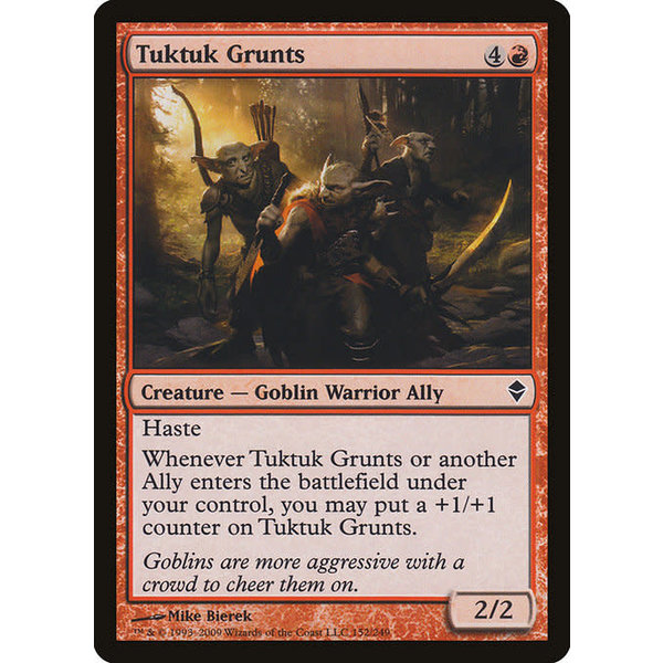 Magic: The Gathering Tuktuk Grunts (152) Lightly Played