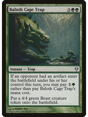 Magic: The Gathering Baloth Cage Trap (156) Moderately Played