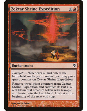 Magic: The Gathering Zektar Shrine Expedition (155) Lightly Played Foil