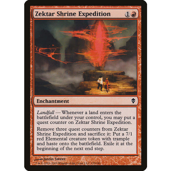 Magic: The Gathering Zektar Shrine Expedition (155) Lightly Played Foil
