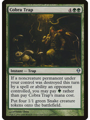 Magic: The Gathering Cobra Trap (160) Moderately Played