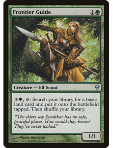 Magic: The Gathering Frontier Guide (161) Lightly Played Foil