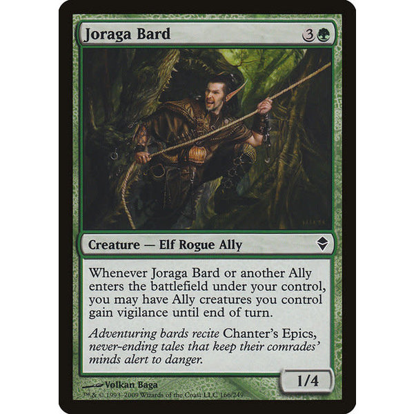 Magic: The Gathering Joraga Bard (166) Moderately Played