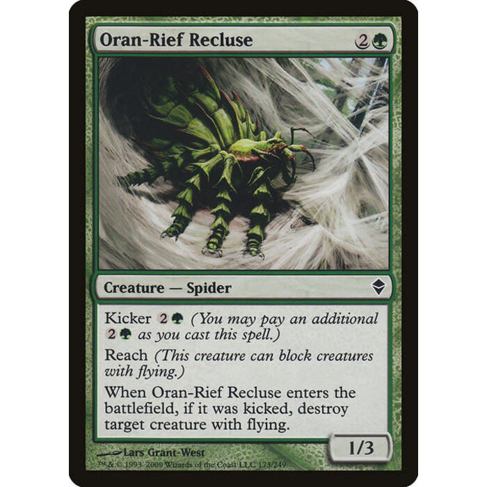 Magic: The Gathering Oran-Rief Recluse (173) Moderately Played