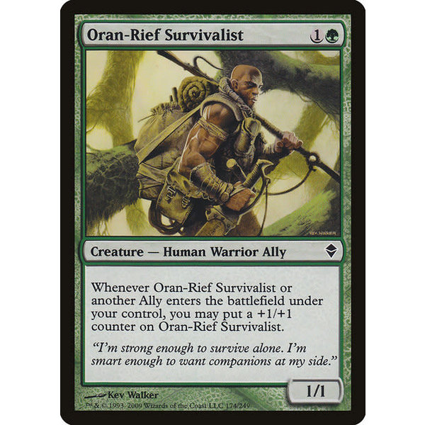 Magic: The Gathering Oran-Rief Survivalist (174) Moderately Played