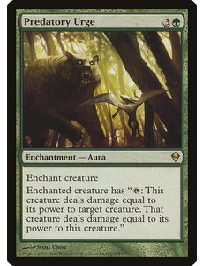 Magic: The Gathering Predatory Urge (175) Moderately Played