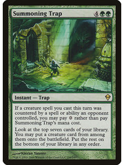 Magic: The Gathering Summoning Trap (184) Moderately Played