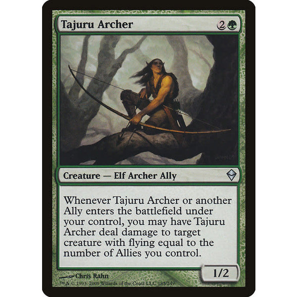Magic: The Gathering Tajuru Archer (185) Moderately Played