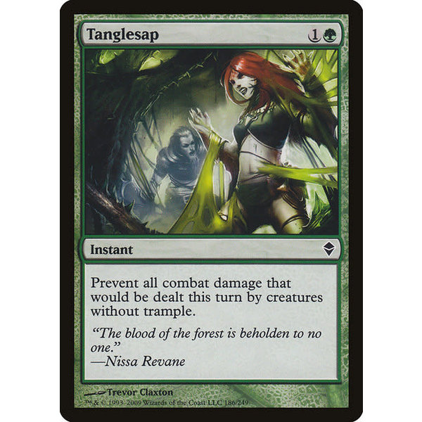 Magic: The Gathering Tanglesap (186) Moderately Played