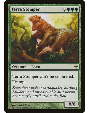 Magic: The Gathering Terra Stomper (187) Moderately Played Foil