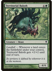 Magic: The Gathering Territorial Baloth (188) Moderately Played