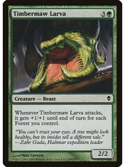 Magic: The Gathering Timbermaw Larva (189) Moderately Played