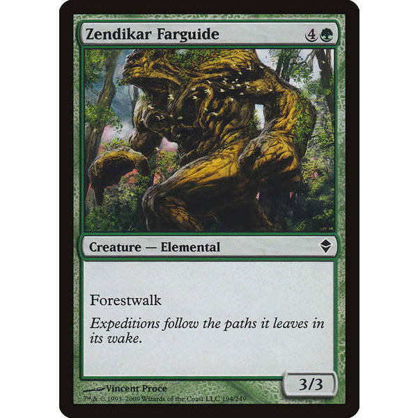 Magic: The Gathering Zendikar Farguide (194) Moderately Played