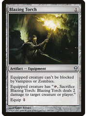Magic: The Gathering Blazing Torch (197) Moderately Played