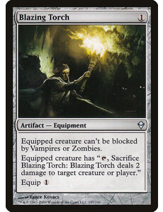 Magic: The Gathering Blazing Torch (197) Moderately Played