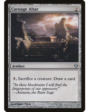 Magic: The Gathering Carnage Altar (198) Moderately Played