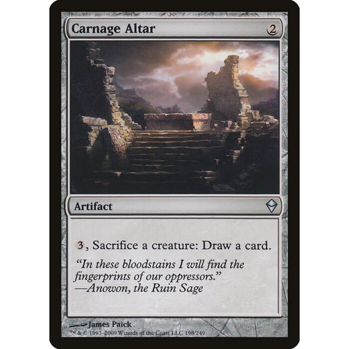 Magic: The Gathering Carnage Altar (198) Moderately Played