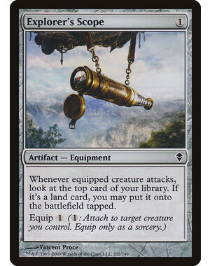 Magic: The Gathering Explorer's Scope (202) Moderately Played