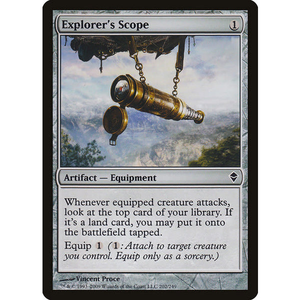Magic: The Gathering Explorer's Scope (202) Moderately Played